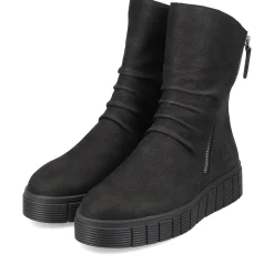 Discount Rieker Krotkie Botki Damskie Deep Black