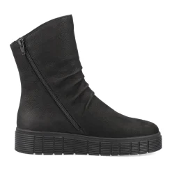 Discount Rieker Krotkie Botki Damskie Deep Black