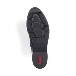 New Rieker Krotkie Botki Damskie W Kolorze Lazurowym