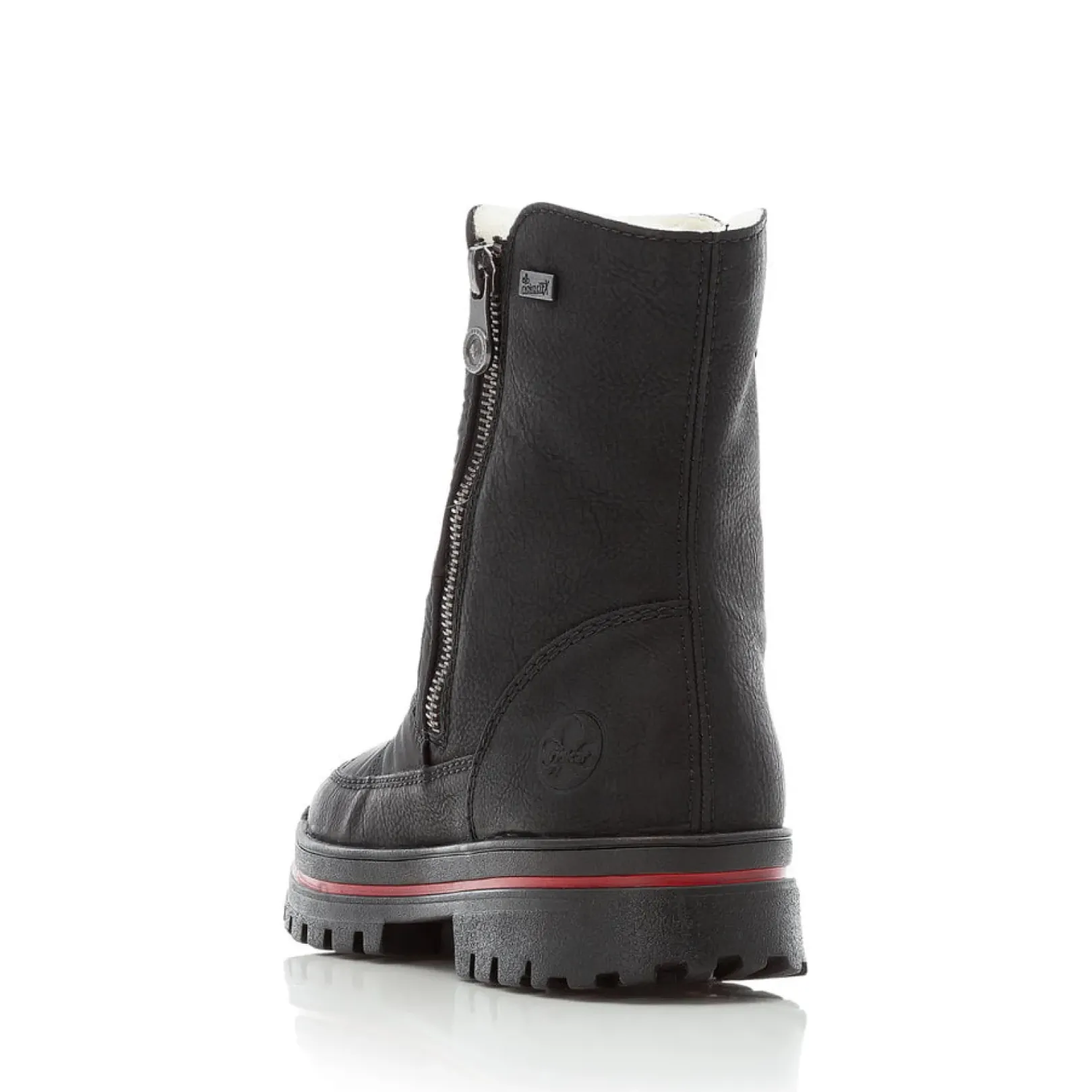 Discount Rieker Krotkie Botki Damskie , Nocne, Czarne