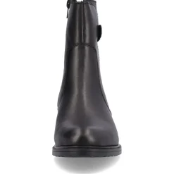 New Rieker Krotkie Botki Damskie , Nocne, Czarne