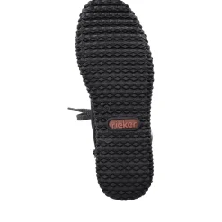 Clearance Rieker Krotkie Botki Damskie , Nocne, Czarne