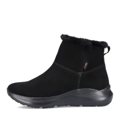Hot Rieker Krotkie Botki Damskie Midnight Black