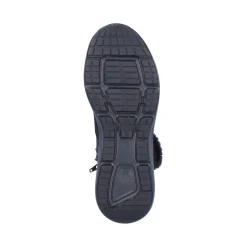 Hot Rieker Krotkie Botki Damskie Midnight Black