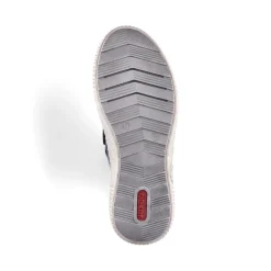 Hot Rieker Krotkie Botki Damskie W Kolorze Krolewskiego Blekitu