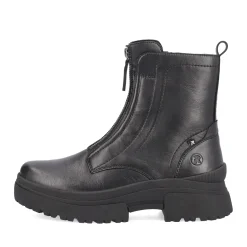 Clearance Rieker Krotkie Botki Damskie Midnight Black