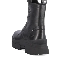 Clearance Rieker Krotkie Botki Damskie Midnight Black