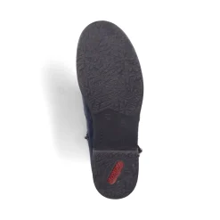 Best Rieker Krotkie Botki Damskie W Kolorze Granatowym