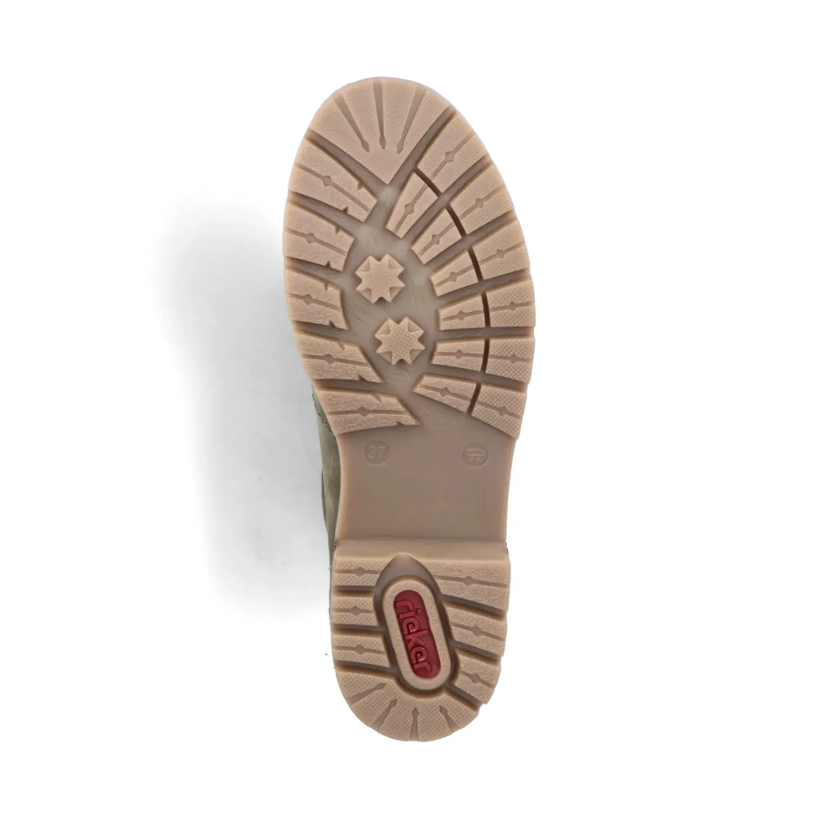 Outlet Rieker Krotkie Buty Damskie W Kolorze Zielonym