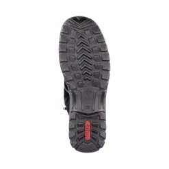 Fashion Rieker Krotkie Buty Damskie W Kolorze Ciemnej Czerni