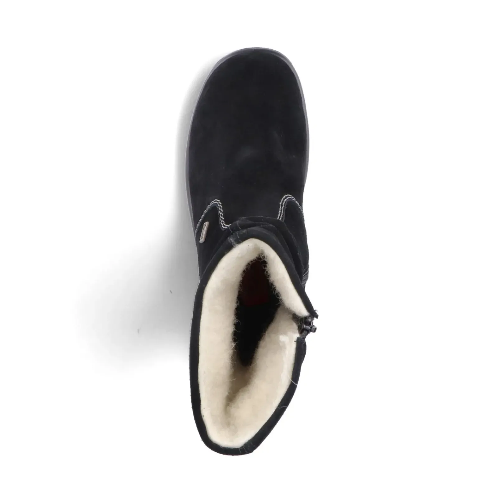 Fashion Rieker Krotkie Buty Damskie W Kolorze Ciemnej Czerni