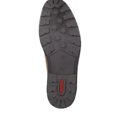 Fashion Rieker Krotkie Buty Meskie W Kolorze Nugatowo-Brazowym