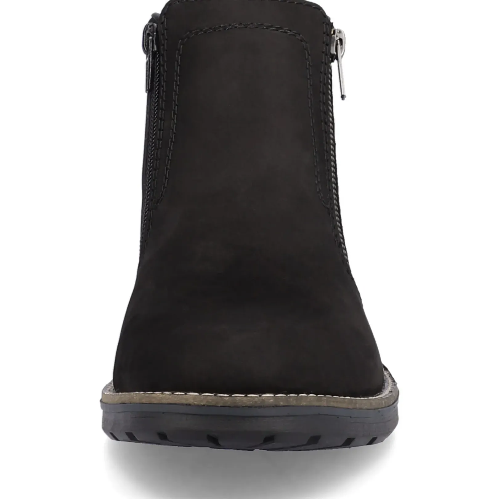 Clearance Rieker Krotkie Buty Meskie W Kolorze Ciemnej Czerni