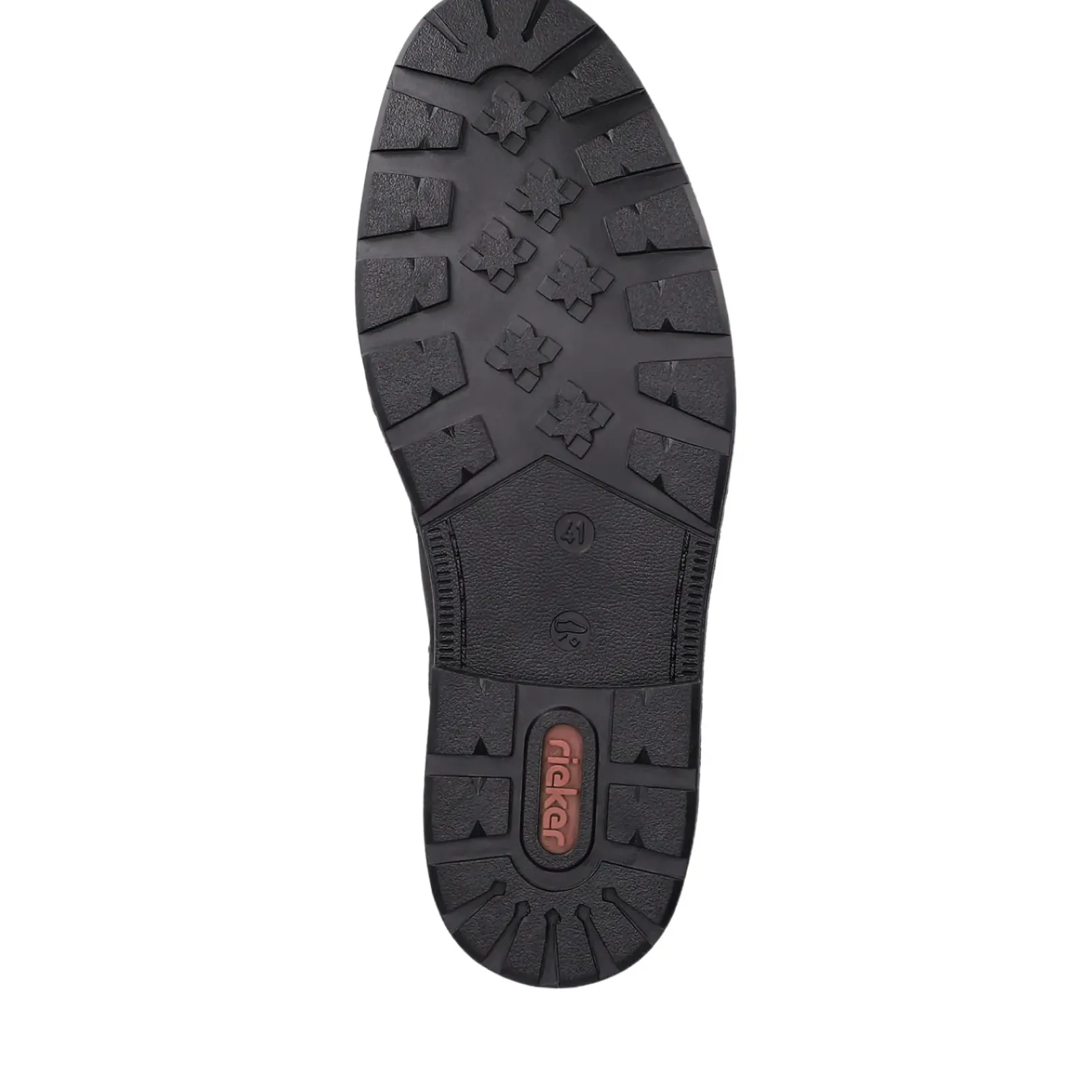 Clearance Rieker Krotkie Buty Meskie W Kolorze Ciemnej Czerni