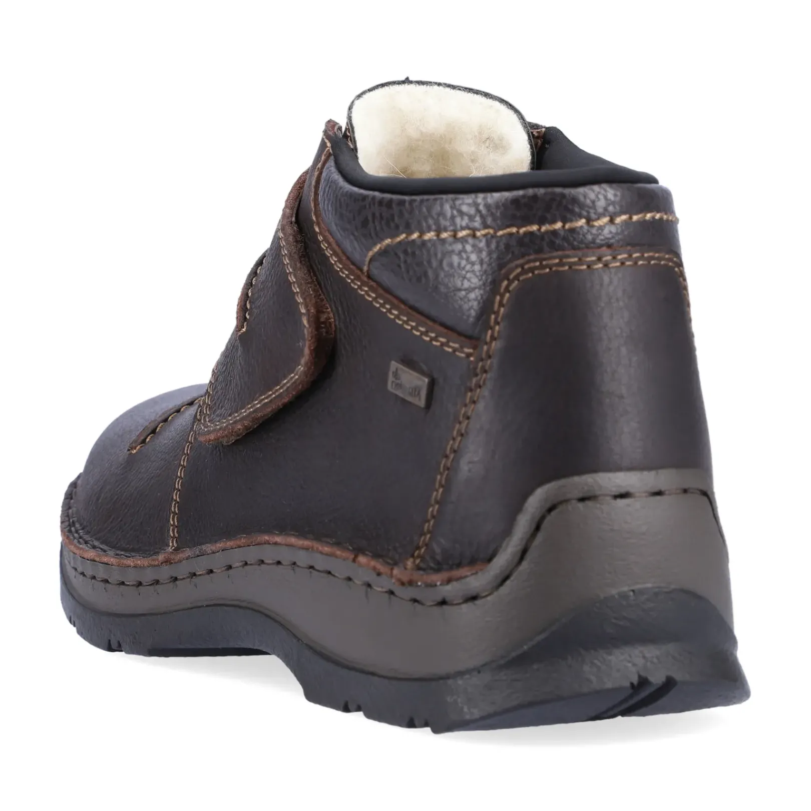 Hot Rieker Krotkie Buty Meskie W Kolorze Espresso W Kolorze Brazu
