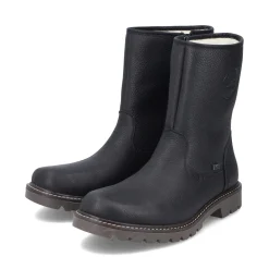 Best Rieker Krotkie Buty Meskie , Asfaltowe, Czarne