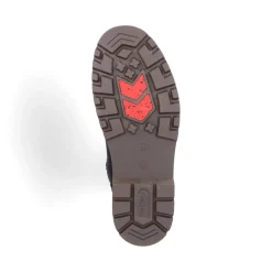Best Rieker Krotkie Buty Meskie , Asfaltowe, Czarne