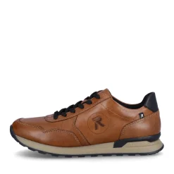 Best Rieker Meskie Brazowe Tenisowki Low Nut