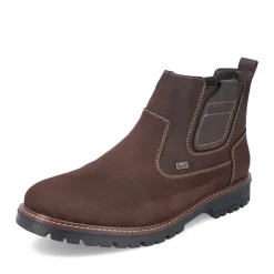 New Rieker Meskie Buty Chelsea W Kolorze Lesnego Brazu
