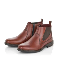 Best Rieker Meskie Buty Chelsea W Kolorze Kawowo-Brazowym