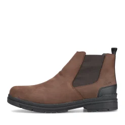 Hot Rieker Meskie Buty Chelsea W Kolorze Karmelowo-Brazowym