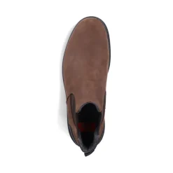 Hot Rieker Meskie Buty Chelsea W Kolorze Karmelowo-Brazowym