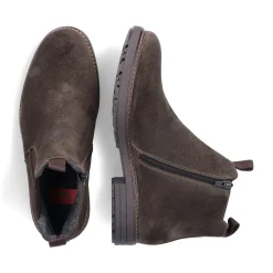 Online Rieker Meskie Buty Chelsea W Kolorze Orzechowo-Brazowym