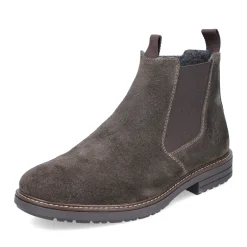 Online Rieker Meskie Buty Chelsea W Kolorze Orzechowo-Brazowym