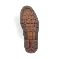 Sale Rieker Meskie Buty Chelsea W Kolorze Nugatowo-Brazowym