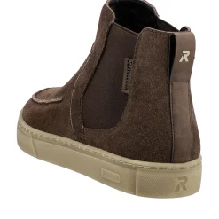Online Rieker Meskie Buty Chelsea W Kolorze Mokki