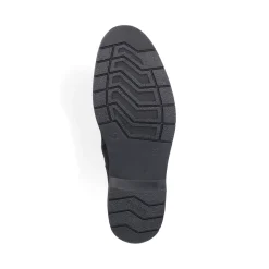Best Rieker Meskie Buty Chelsea W Kolorze Kruczoczarnym