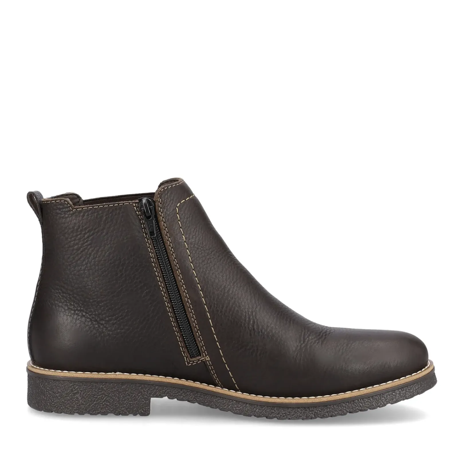 Sale Rieker Meskie Buty Chelsea W Kolorze Czarno-Brazowym