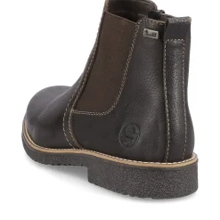Sale Rieker Meskie Buty Chelsea W Kolorze Czarno-Brazowym