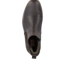 Sale Rieker Meskie Buty Chelsea W Kolorze Czarno-Brazowym