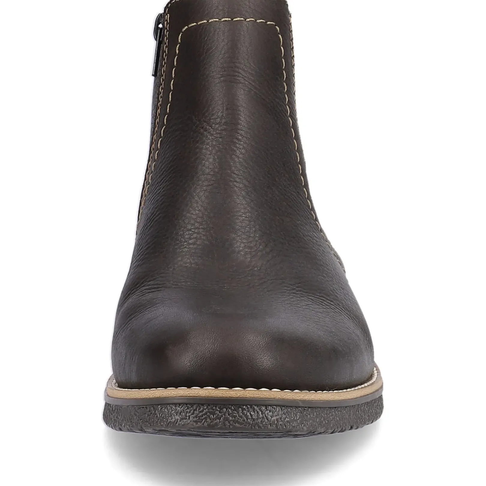 Sale Rieker Meskie Buty Chelsea W Kolorze Czarno-Brazowym