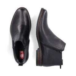 Best Rieker Meskie Buty Chelsea , Czarne