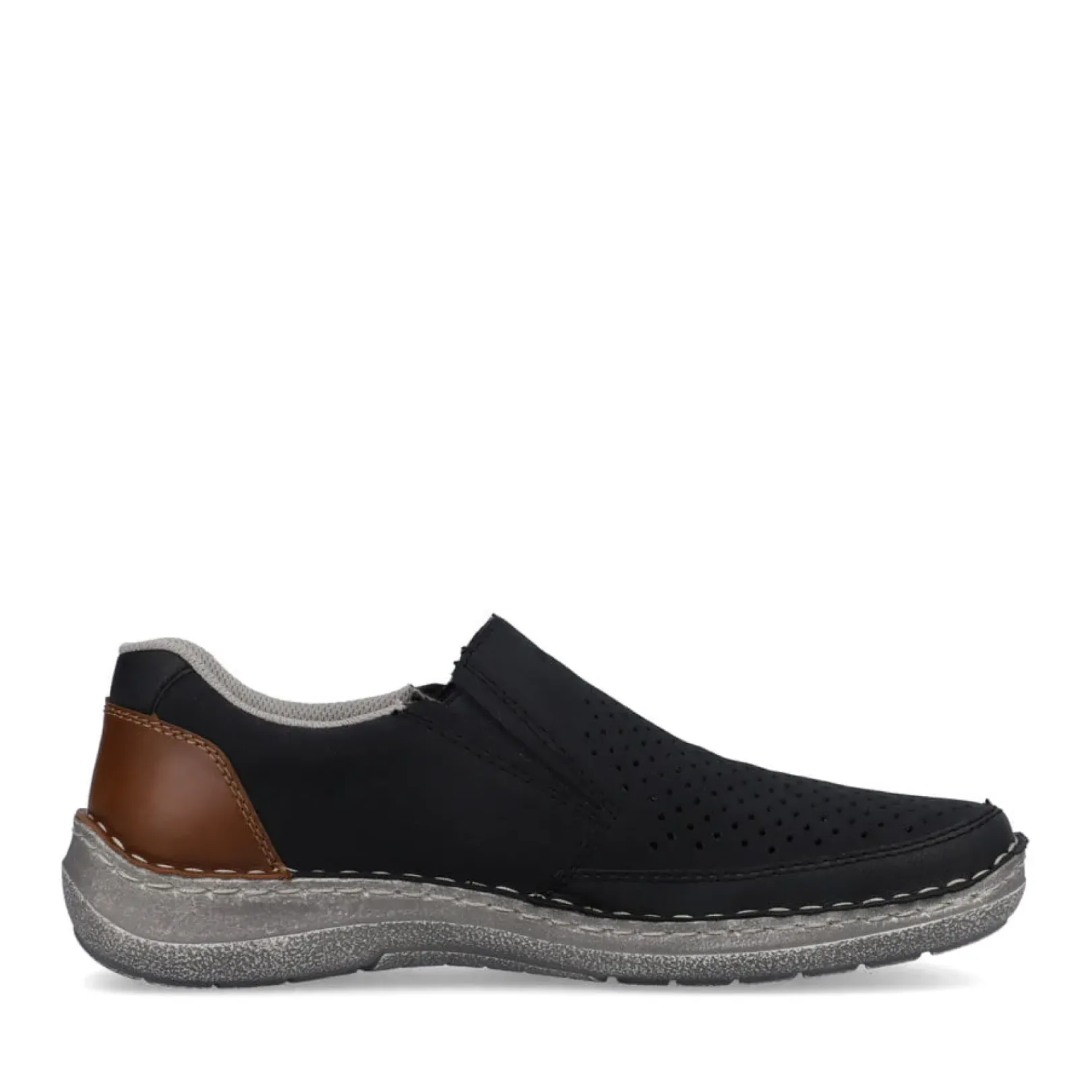 Discount Rieker Meskie Klapki W Kolorze Oceanicznego Blekitu