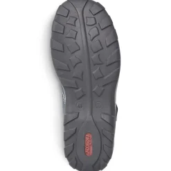 New Rieker Meskie Klapki W Kolorze Oceanicznego Blekitu
