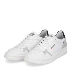 Sale Rieker Meskie Niskie Tenisowki Brilliant-White Grafit-Szary