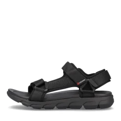 Fashion Rieker Meskie Sandaly Trekkingowe Deep Black