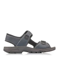 Best Rieker Meskie Sandaly Trekkingowe W Kolorze Oceanicznego Blekitu