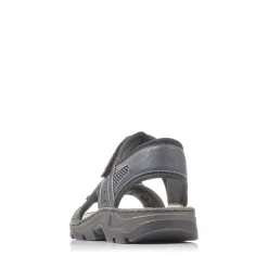Best Rieker Meskie Sandaly Trekkingowe W Kolorze Oceanicznego Blekitu