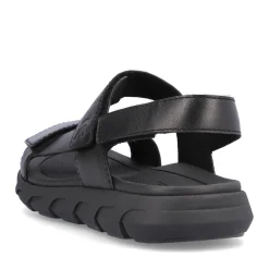 Discount Rieker Meskie Sandaly Trekkingowe Midnight Black