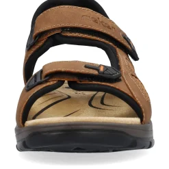 Clearance Rieker Meskie Sandaly Trekkingowe , Drewno, Braz
