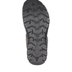 Clearance Rieker Meskie Sandaly Trekkingowe , Drewno, Braz