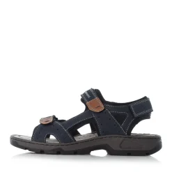Best Rieker Meskie Sandaly Trekkingowe W Kolorze Morskiego Blekitu