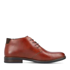 New Rieker Meskie Sznurowane Buty W Kolorze Lisiego Brazu