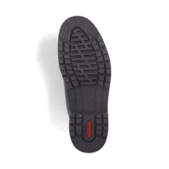 New Rieker Meskie Sznurowane Buty W Kolorze Czarnym, Blyszczacym