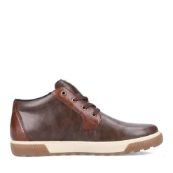 Discount Rieker Meskie Sznurowane Buty W Kolorze Kawowo-Brazowym