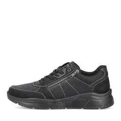 Clearance Rieker Meskie Sznurowane Buty W Kolorze Asfaltowo-Czarnym